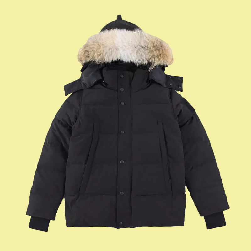 Winter Designer Jackets Parkas Homme Thermal Jackets Hooded Fourrure Manteau Jackets Wyndham Coats Men's Clothing