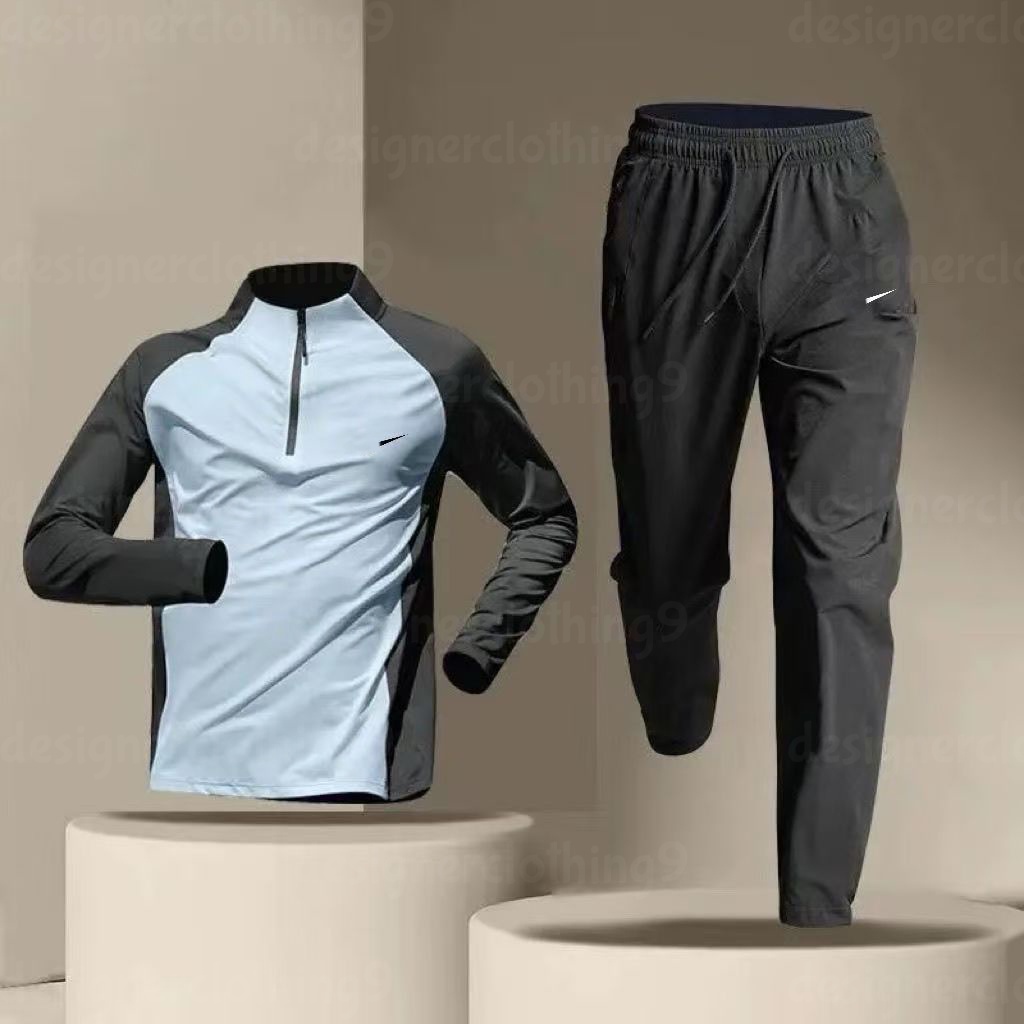 Designer men breathable sportswear jogging suit and casual breathable pure cotton refreshing zipper clothes sports pants Asian size M-4XL