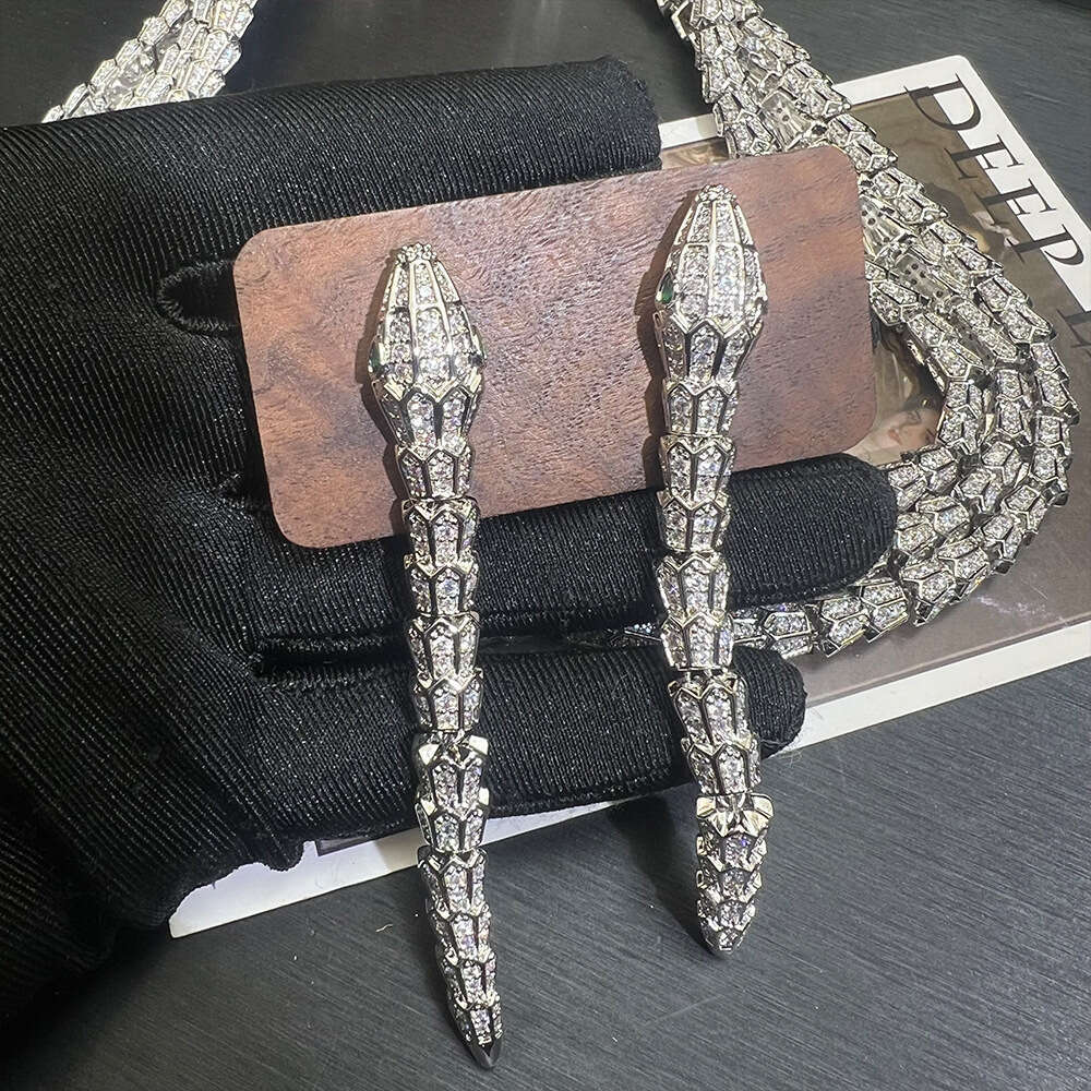 Fashion Women top necklace Luxury Jewelry Sets Diamond Bracelet Earrings Necklace Valentine's Day Birthday Good Gift