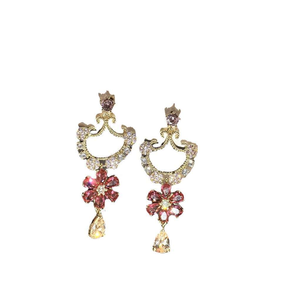 Earrings for Women Statement Colorful Rhinestone Shiny Crystal Dangle Earring Beautiful Cute Jewelry Gifts