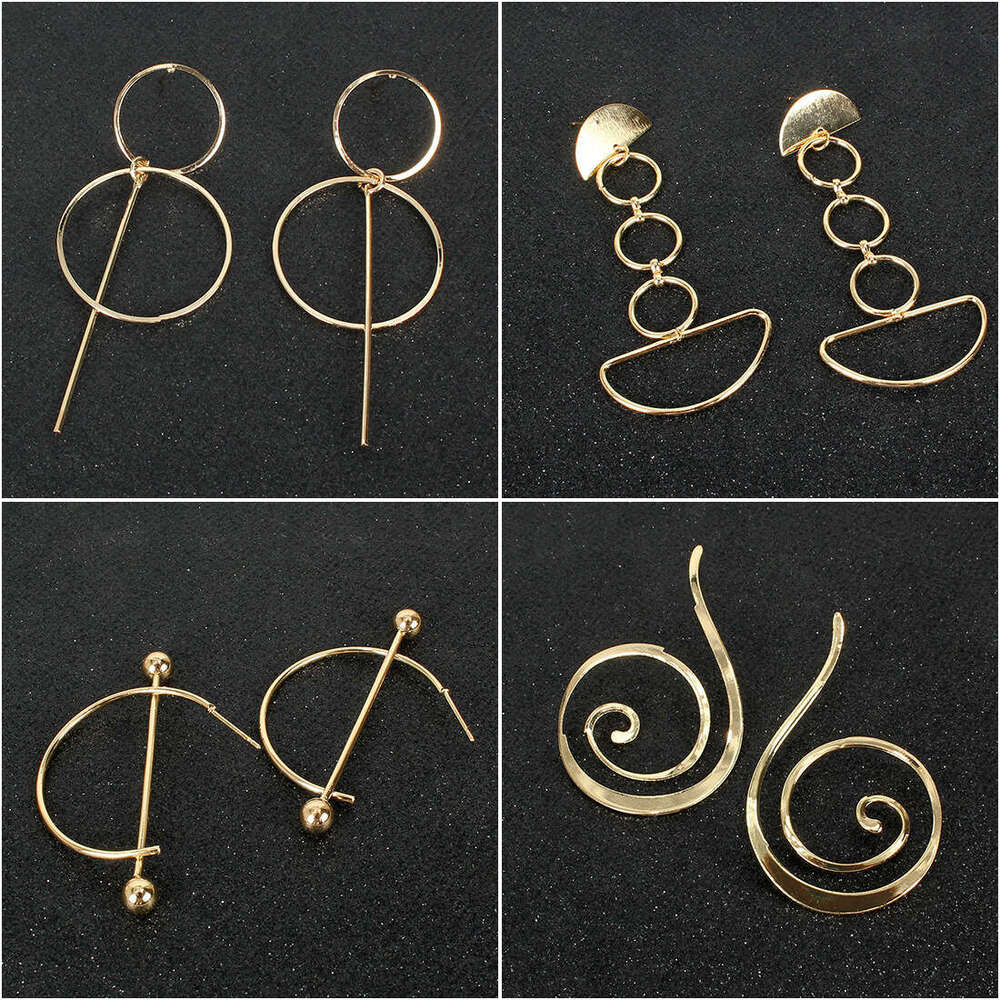 jewelry for women gold hoop earrings earrings for women Valentine's Day party gift gold earrings