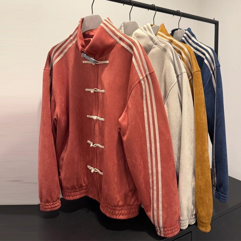 Autumn-winter Designer Jacket Men Fashion New Chinese Jacket addas Jacket Women loose sportswear Designer casual vintage Tang dress couple jacket