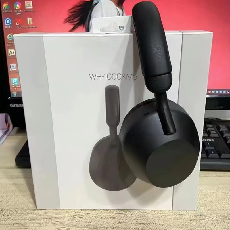 2025 new Wireless Earphones Bluetooth Headphones Stereo HIFI Super Bass WH1000XM5 New cross-border with three-dimensional cotton wireless call sports headphones