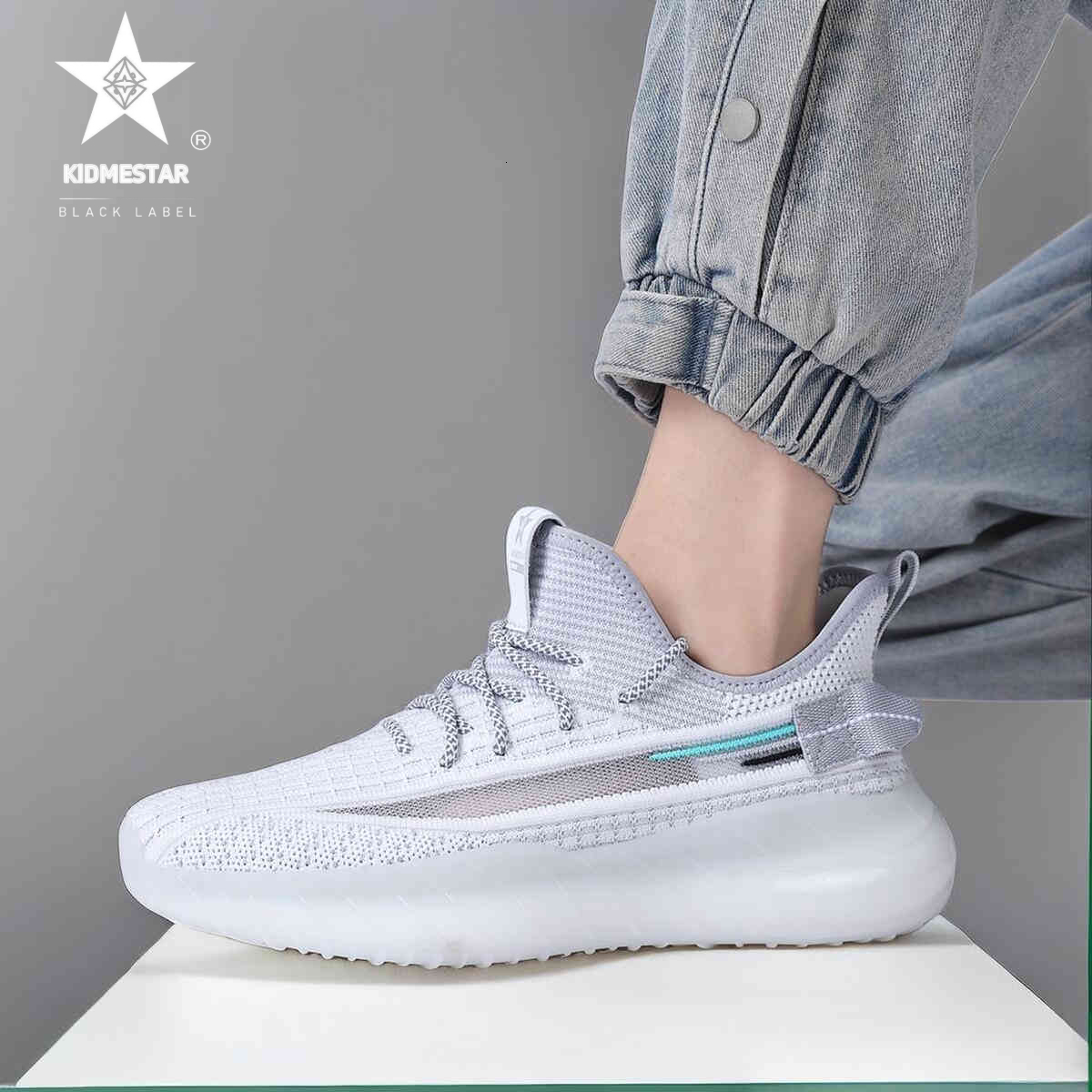 KIDMESTAR Men's Breathable Designer Outdoor Sports Shoes Fashionable Classic Flat Shoes Trendy Soft-soled Sports Running Shoes Casual Luxury Brea