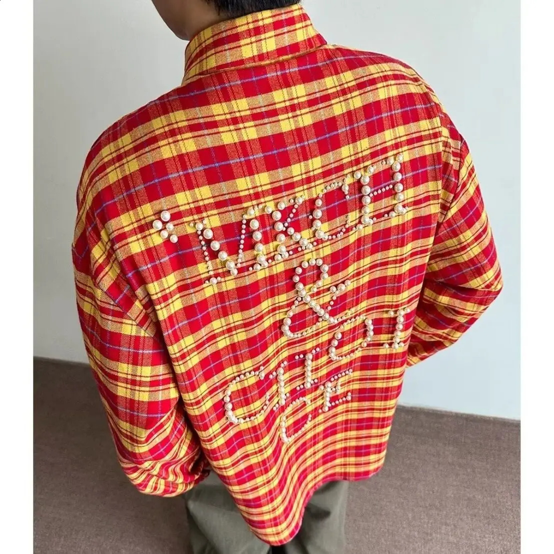 Plaid Shirt Men Shirts Spring Summer Fashion Chemise Homme Mens Checkered Shirts long Sleeve Shirt Men Blouse Coat 250823