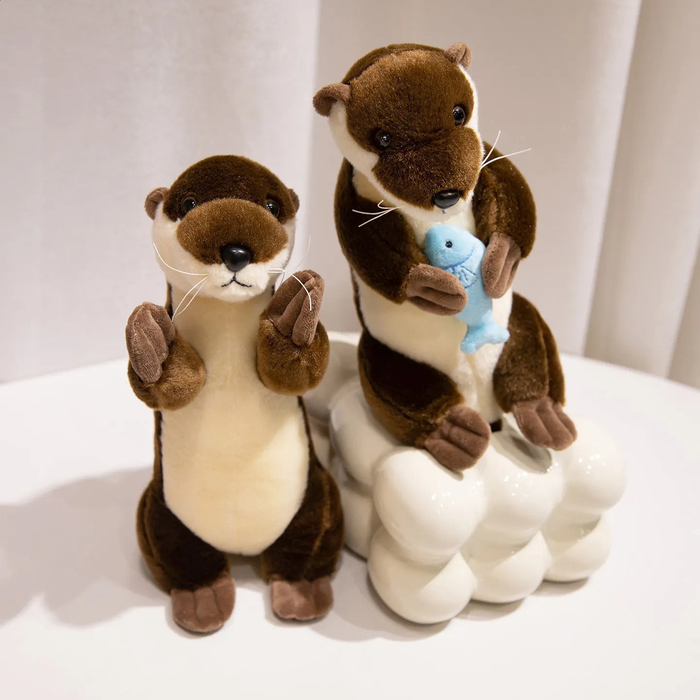 26cm Kawaii Otter Plush Sloth Stuffed Animal Pillow Baby Groundhog Doll Birthday Gift Soft Room Decor 250822