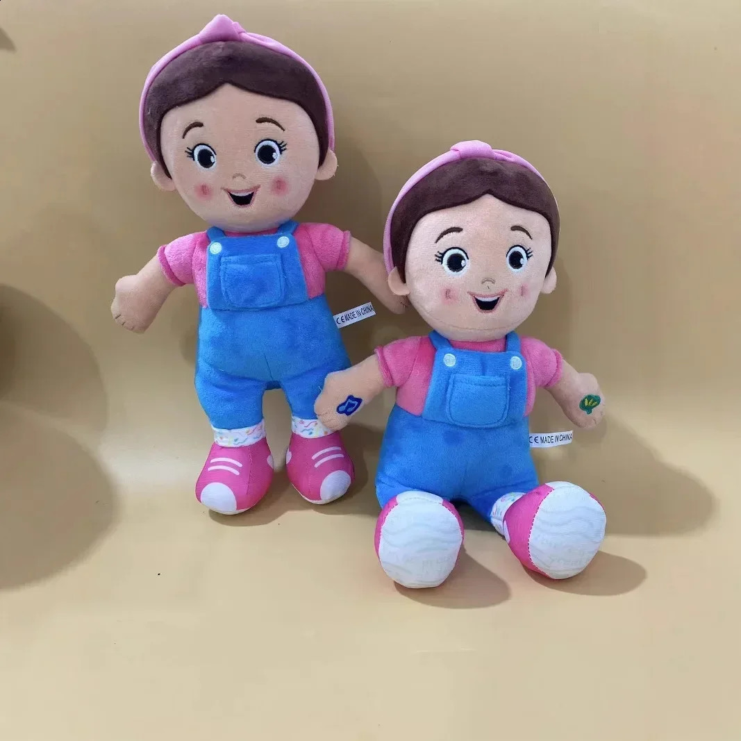 2025 Miss Rachel Plush Toy Rachel Doll Sing Music Sound Birthday Party Supplies Decor Soft Toy Decoration Gift 250822