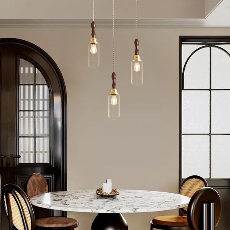 Clear Bubble Hanging Lamp Cover Miniature Glass Lampshade for Pendant Lighting