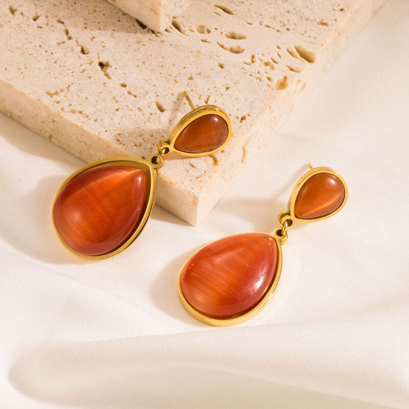 earrings Stainless Steel high mirror stud Earring 18k Gold studs Earrings Women men Wedding Party love Jewelry never fade