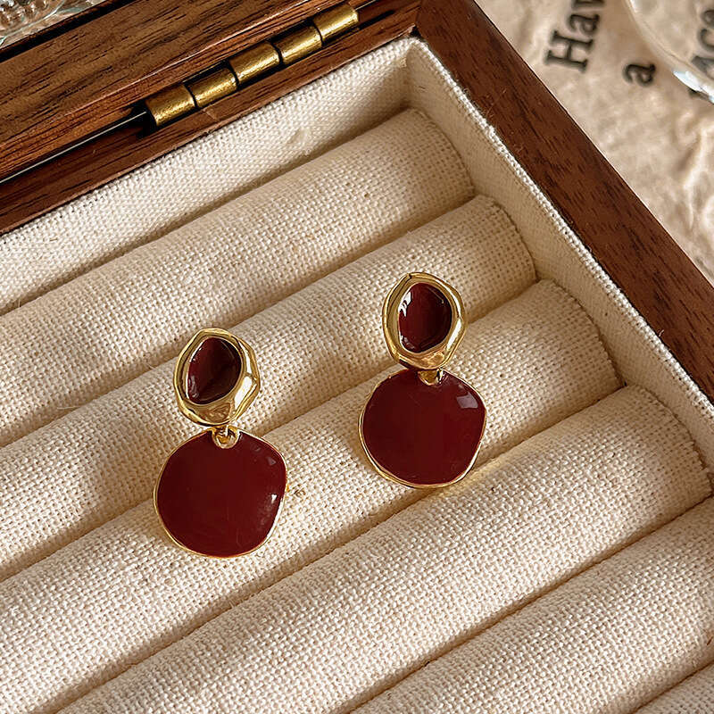 Earrings for women Studs four Leaf Clover of jewelry earring white woman earrings Mother-of-Pearl Gold Sier Rose