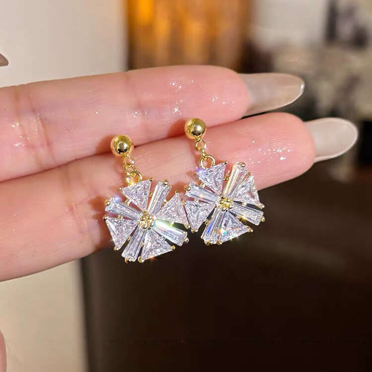 Luxury Earrings 18K Gold Plated Women Jewelry Necklaces Chain Stud Earring Women Wedding Gift Jewelry Accessories