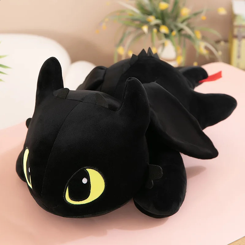 In Stock Little Flying Dragon Kawaii Plush Toy Lying Posture Style Toothless Doll Pillow Toys ren Couple Birthday Gift 250822