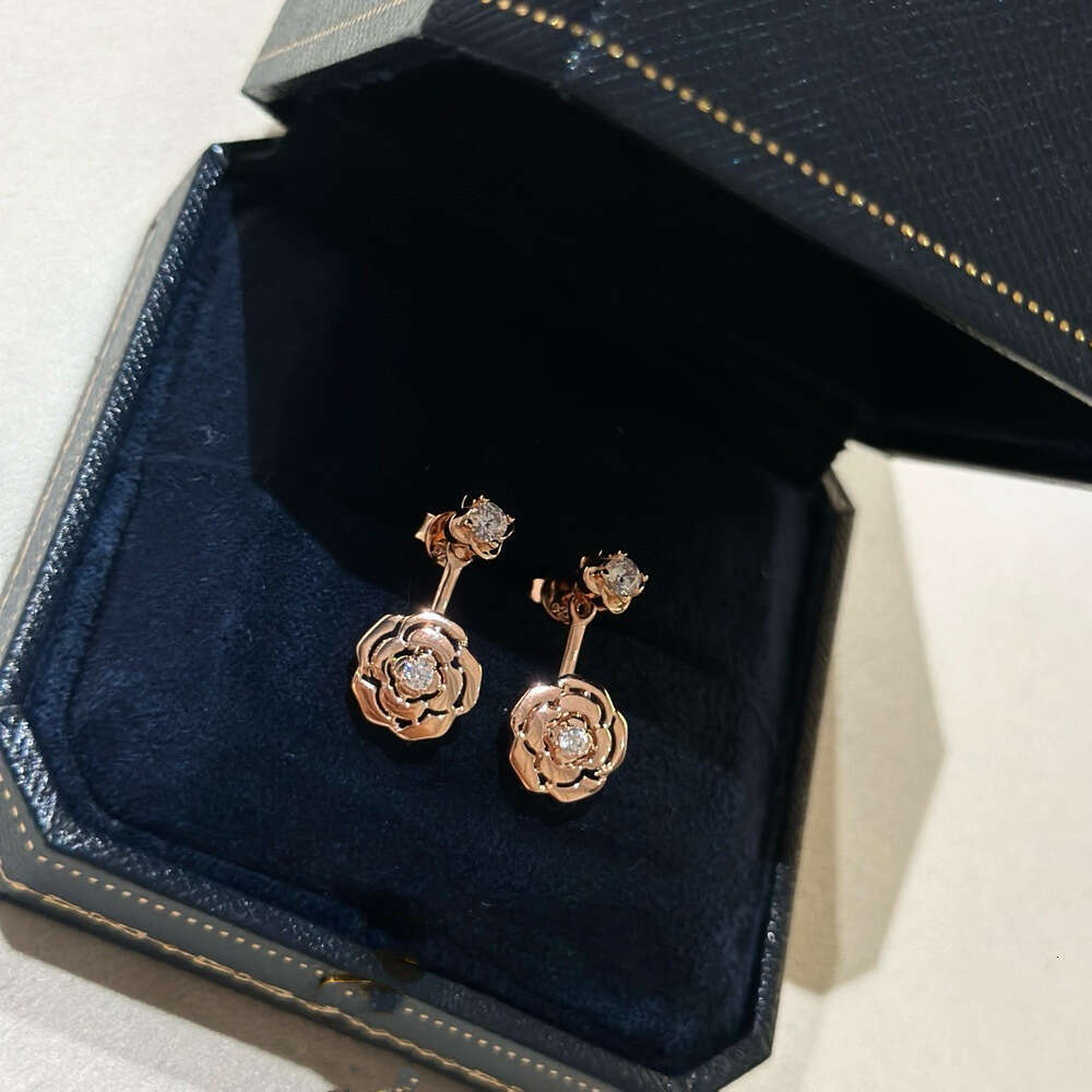 18K Gold Earrings Luxury Letter Earrings S925 Silver Plated Ear Stud Hoop Earring For Women Men Party Fashion Jewelry Gift