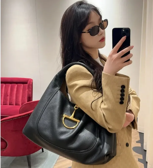 Evening designer Softbit bag Tote Bags Check Velour Thread Purse Double Letters Solid Hasp Waist Square Stripes Women Handbags