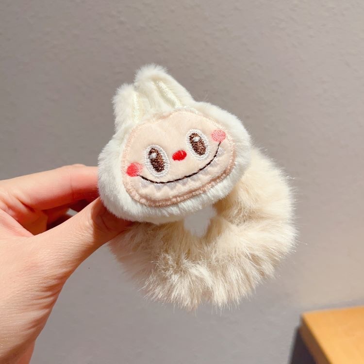 New Cartoon Labubu Plush Hair Llip, Cute Headband, Sweet and Undamaged Hair Accessory for Children