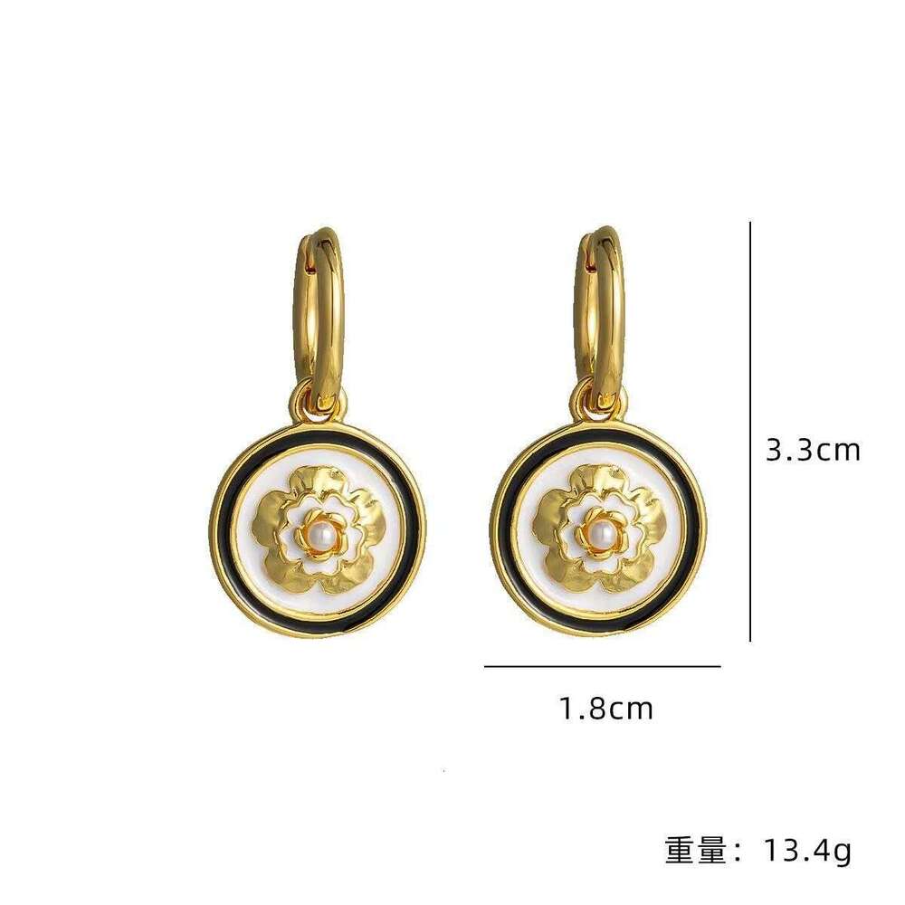 earrings Luxury original diamond Stainless Steel Gold silver rose women engrave earrings wedding jewelry mother gift oorbellen