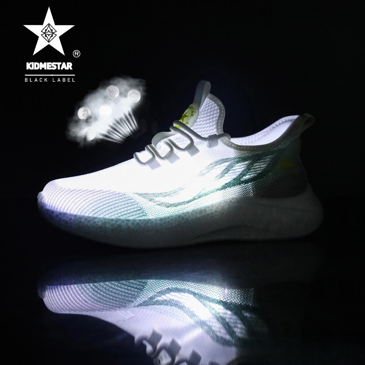 KIDMESTAR Designer Casual Shoes Sports Shoes Breathable Low-soled Shoes Women's Luxury Shoes Black Top-quality Comfortable And Luxurious Outdoor 