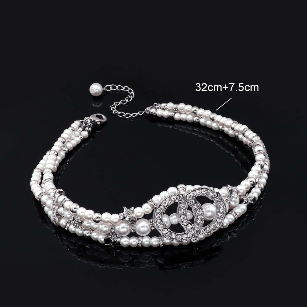 necklace Women Jewelry Metal Fashion Pearl necklace Gold Necklace Exquisite accessories Festive exquisite gifts Clavicle chain