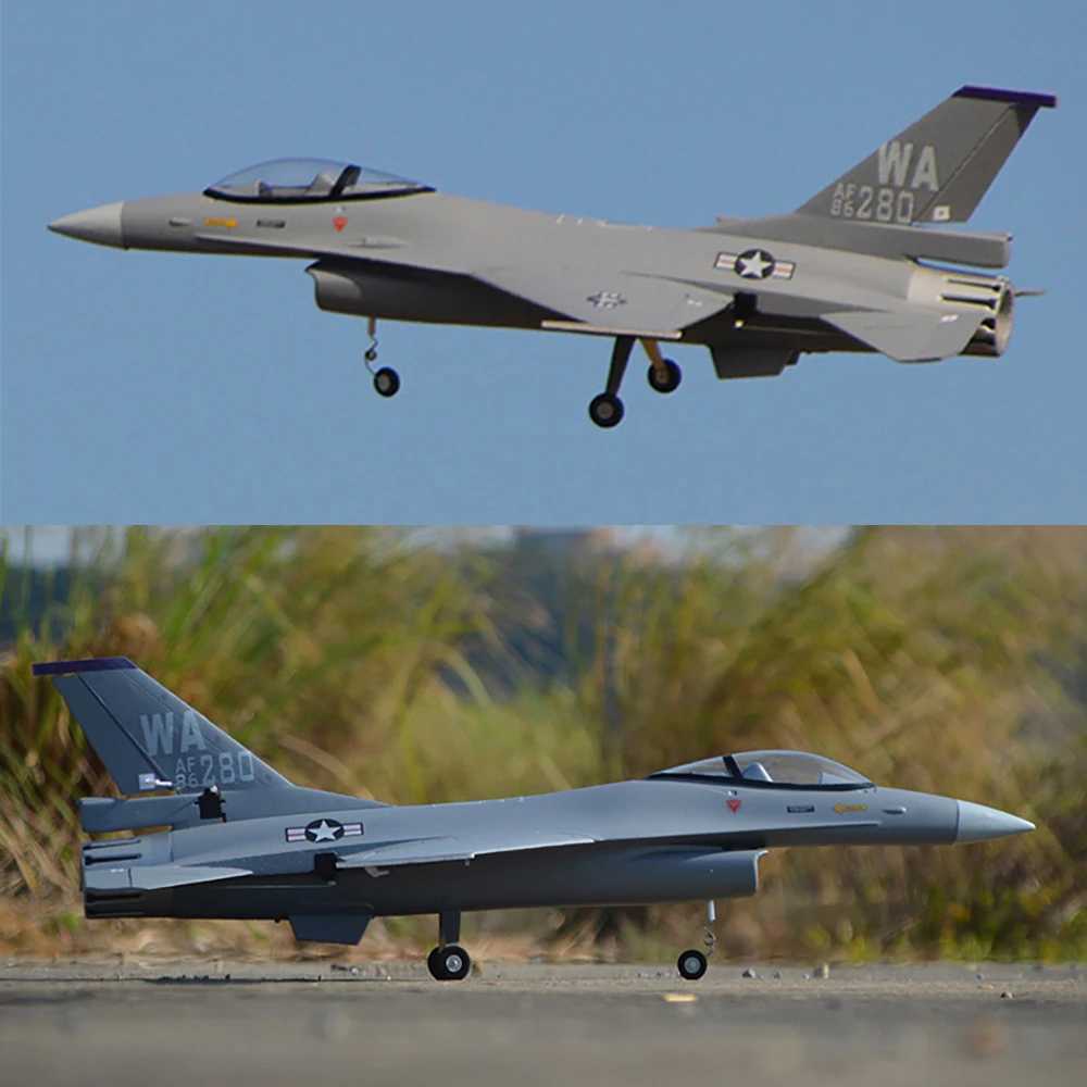 Hookll 710mm EDF Plane Jet F16 Fighting Falcon 70mm Ducted Aircraft RC Airplane KIT/PNP L250822