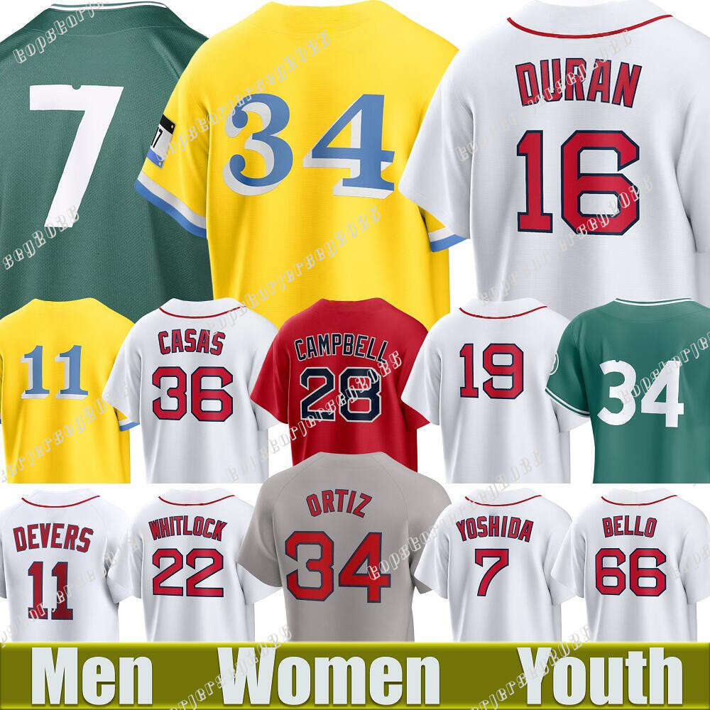 David Ortiz Trevor Story Baseball Jersey J.D. Martinez Ted Williams Xander Red Sox Bogaerts Enrique Hernandez Rafael Devers Chris Sale Alex Verdugo Plawecki on