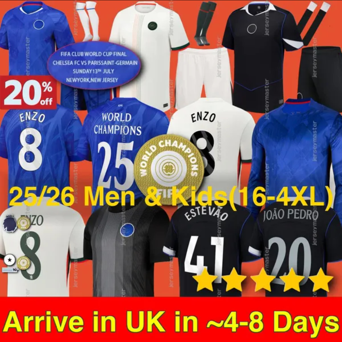 chelseaes fc jersey 25 26 Cole Palmer Jadon Sancho Enzo Fernandez jersey Marc Cucurella Mykhailo Mudryk Caicedo kit kids Football Shirt cfc jersey