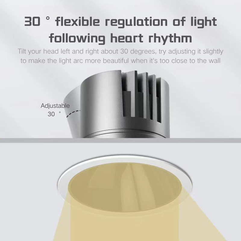 New home anti-glare wall-washing lights with embedded spotlights and small hills are on special offer with high display 36