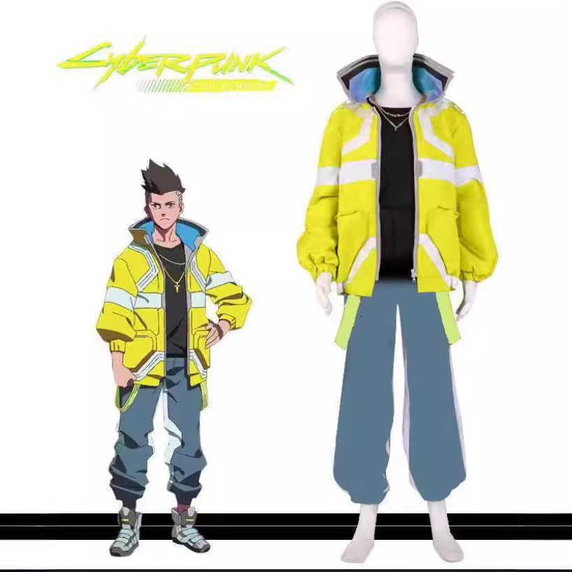 2022 New Cyberpunk Edge Walker Male Owner David Theme Hoodie Sweater Game Peripheral