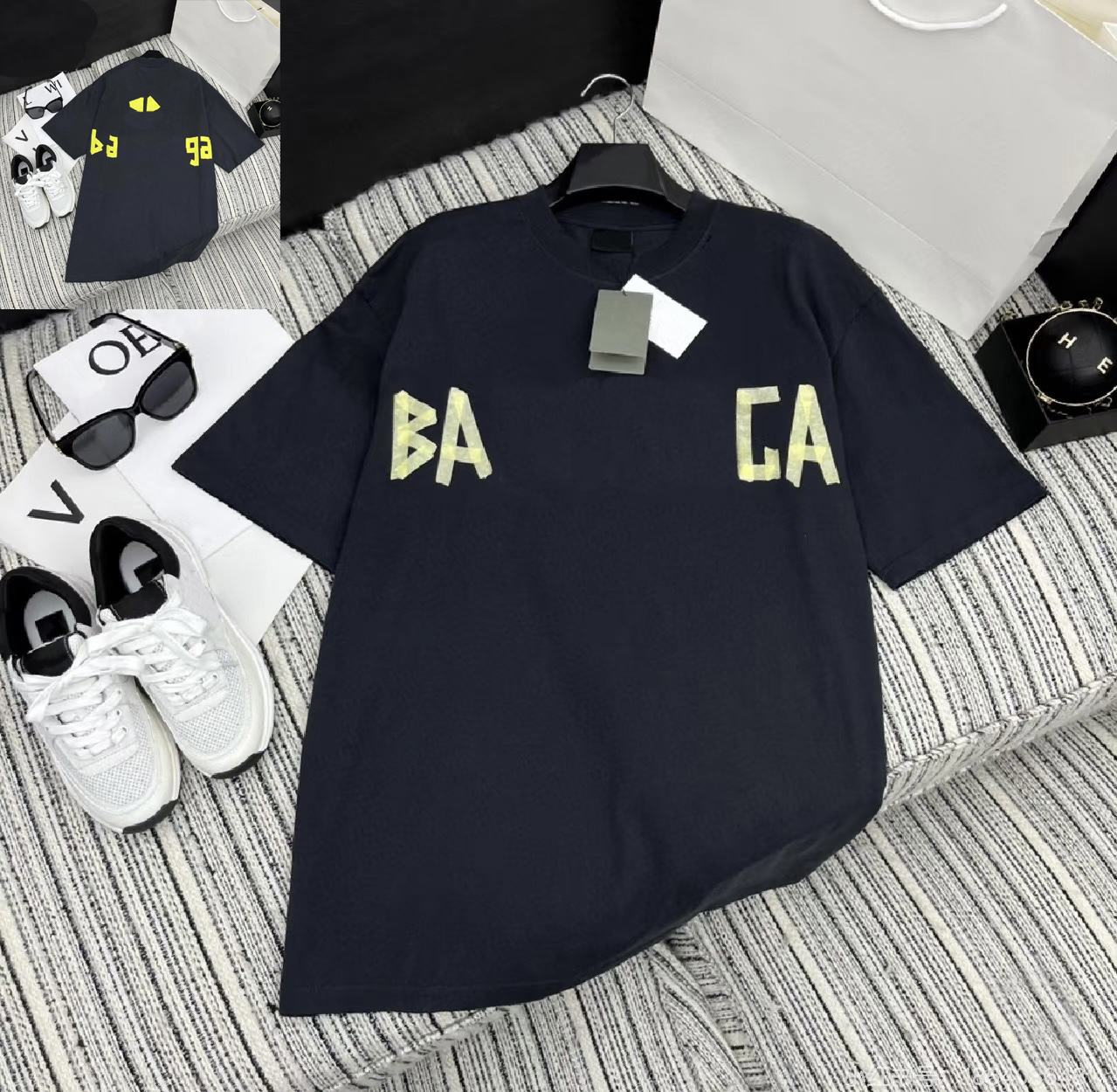 Brand-name T-shirts, 100% pure cotton short-sleeved men's fashion T-shirts, multiple styles to choose from, letch-printed summer casual women's T-shirts, size S-XXXXXL