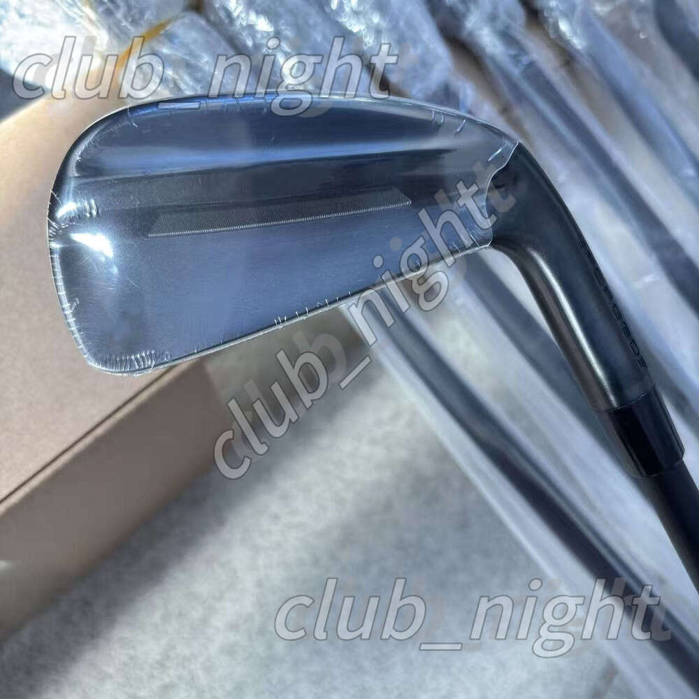 2025 Golf Clubs black Irons 790 4-9P-R/S Flex Steel Shaft with Head Cover The 5generations Latest version Brand New Iron golfcraft