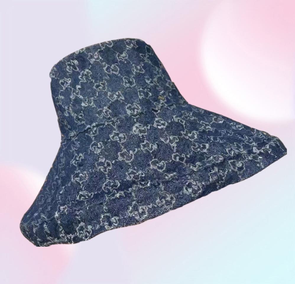 bucket hat designers luxurys hats solid colour letter design Atmosphere fashion leisure sunshade cap temperament versatile hat cou7916878