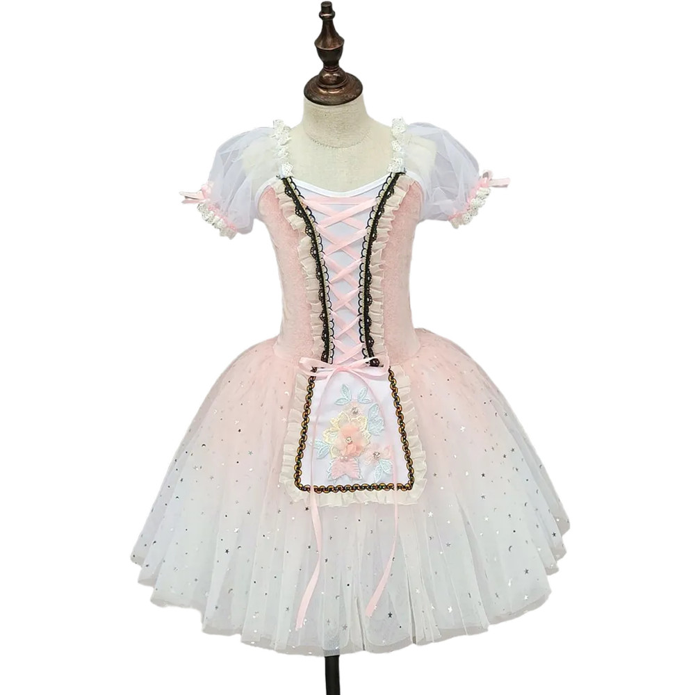 Children's ballet dress girls' dance dress Giselle ballet dress school dance program practice costume stage collective performance costume