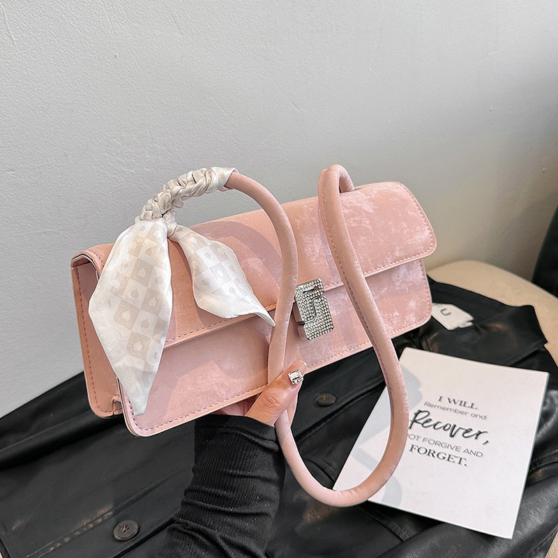 French Style Niche Bag For Women New Silver Shoulder Bag Luxury Bag Trendy High-quality Underarm Designer Bag Free Delivery To Your Door Baguette Bag