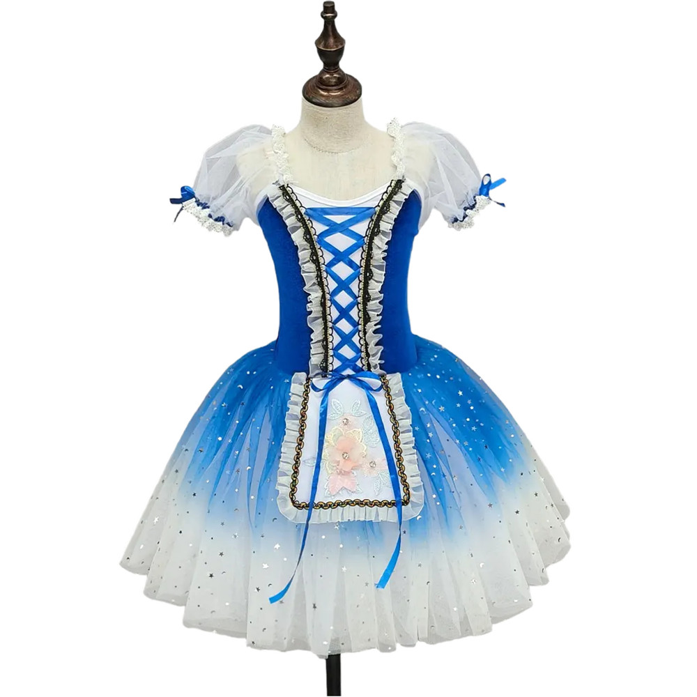 Children's ballet dress girls' dance dress Giselle ballet dress school dance program practice costume stage collective performance costume