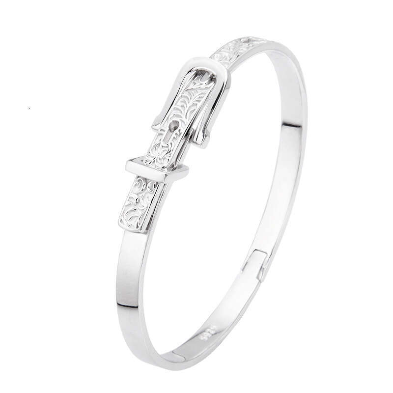 bracelet New 925 Silver Plating Timeless Chain Bracelet Jewelry Charm Women Fine Gift love braceletes