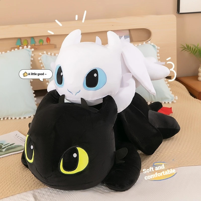 In Stock Little Flying Dragon Kawaii Plush Toy Lying Posture Style Toothless Doll Pillow Toys ren Couple Birthday Gift 250822