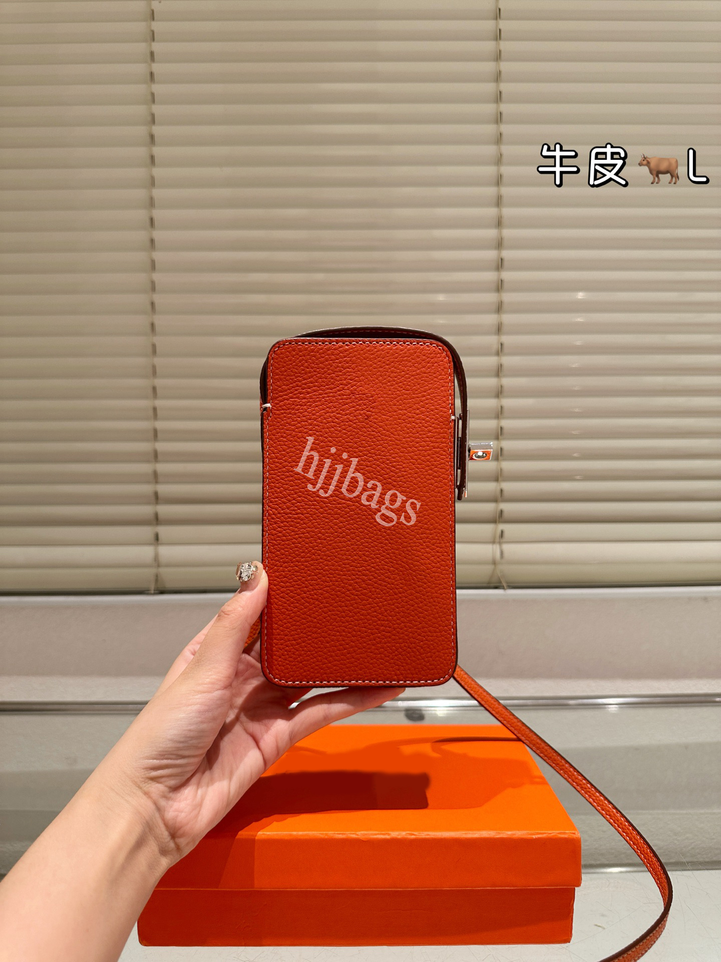 designer bag Simple Lightweight Lychee Pattern PU Lipstick Coin Purse Vertical Phone Single Shoulder Crossbody Bag for Women h bags