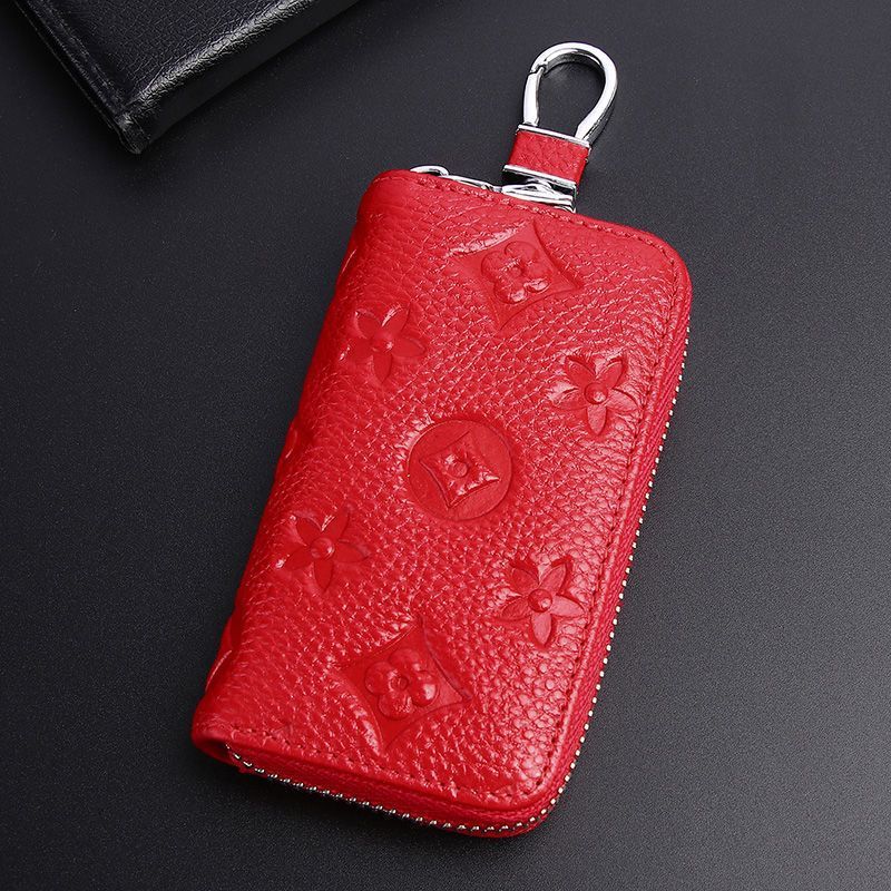 New High Quality and Texture Zipper Key Bag Printed Multi Functional Large Capacity Home Storage Free Shipping Hot Sale