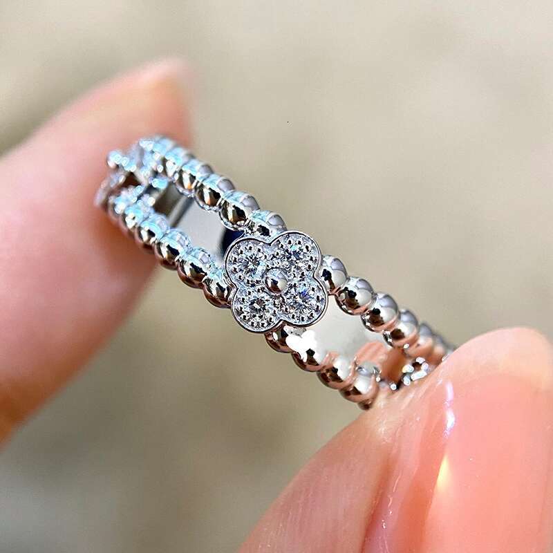 rings for women Ttitanium steel rings diamond love ring men women wedding couples engagement luxury jewelry gift plated silver gold Dhgate