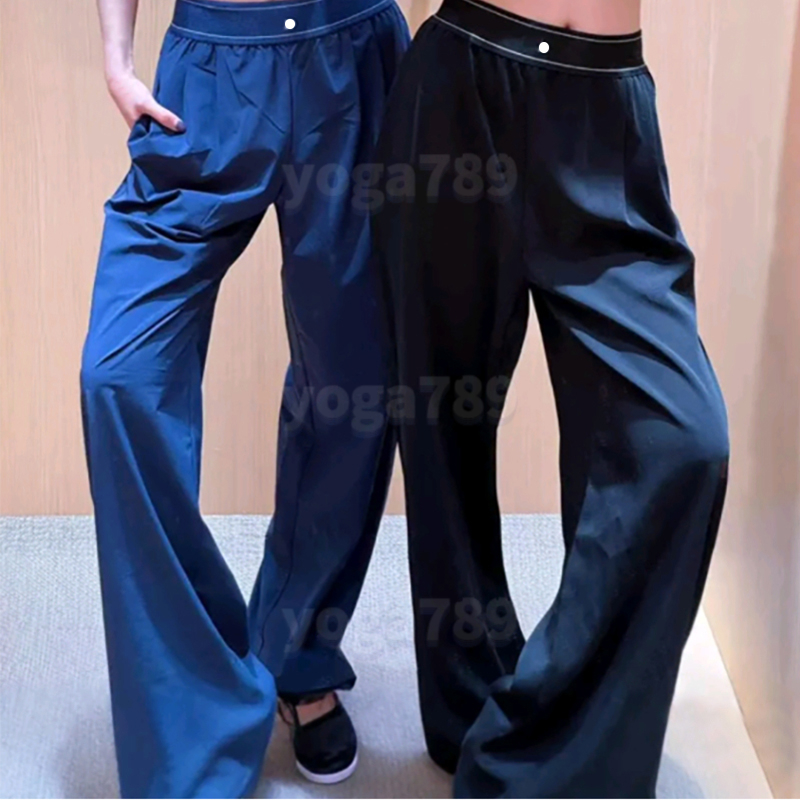 2025 popular yoga pants for women high-waisted breathable sports pants with pockets comfortable elastic fitness running pants casual sports home pants versatile