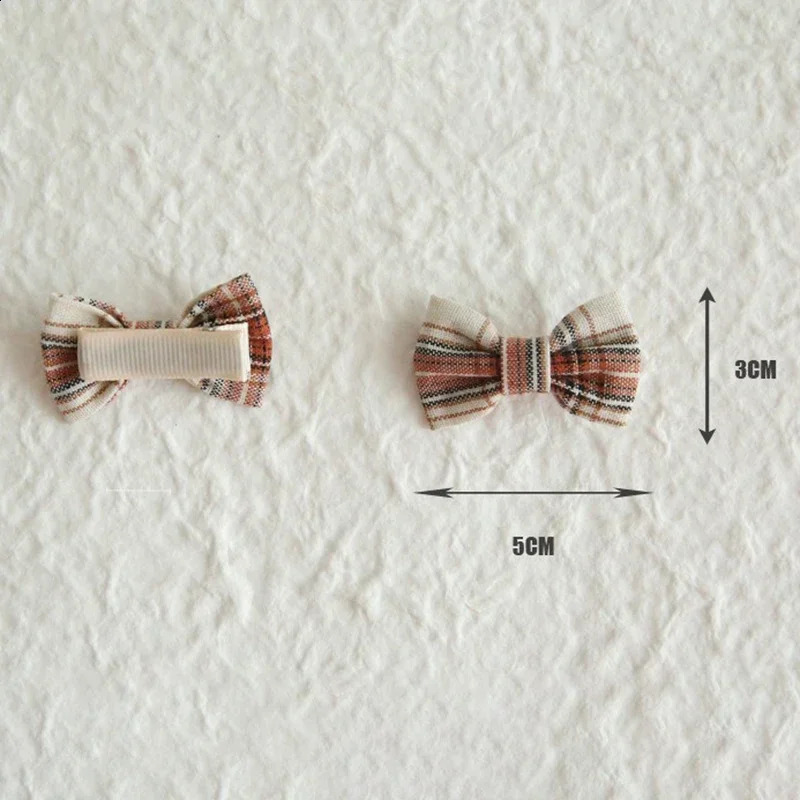 10Pcs/Set Childrens Hairpins Cute Headwear Hair Accessories Bow for Baby Girl Scrunchie Hair Clips Kids Barrettes Headwear 250822