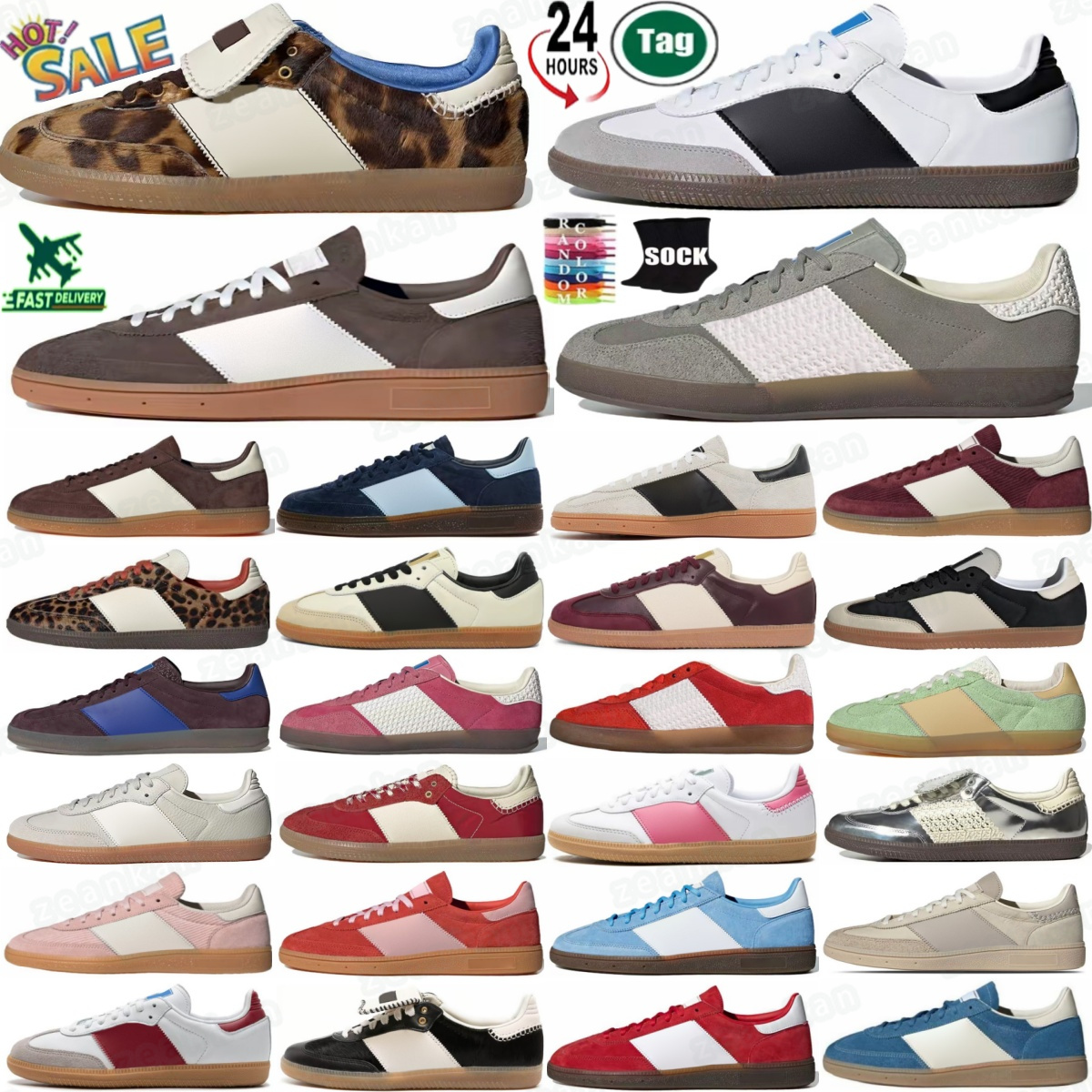 Spezialles shoes Handball Indoor sneakers bad bunny trainers women men Cloud White Core Black Preloved Red Leopard Navy Gum Maroon Gold Metallic Cabo Rojo#7r3y#