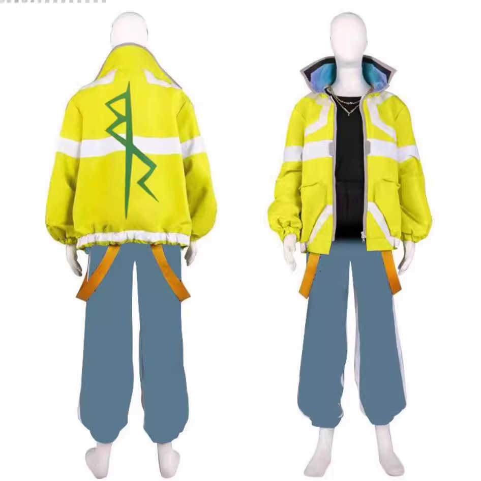 2022 New Cyberpunk Edge Walker Male Owner David Theme Hoodie Sweater Game Peripheral