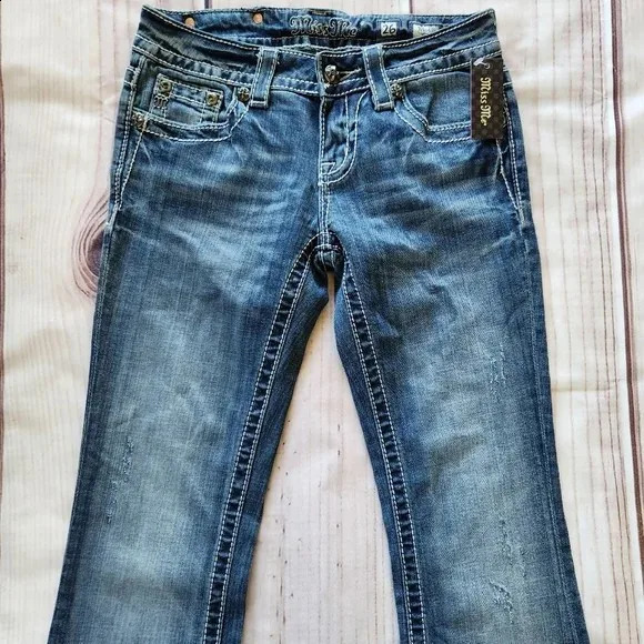 Gothic Womens Cross Rhinestone Jeans Y2K Clothes Fashion Hip Hop Retro Shiny Washed Blue Baggy Jeans High Waist Slim Trousers 250823