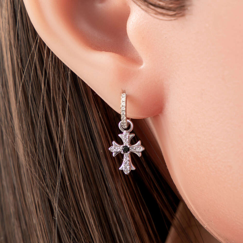 Luxury Jewelry Pave White Sapphire Diamond earings Stunning Dangle Earrings Gemstones Party Women Tassels Wedding Drop Earring