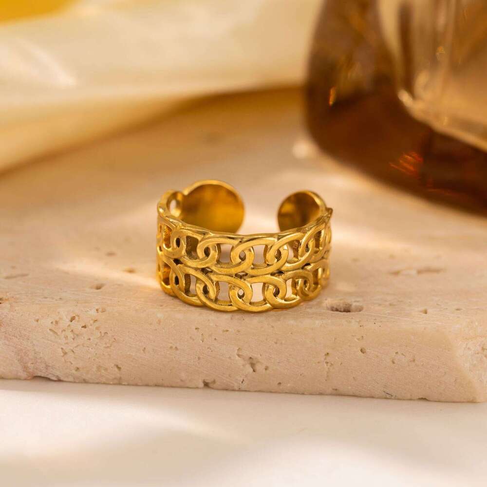 Ring High Quality Luxury For Rings Double T Cluster Rings Women Letter Designer Jewelry Valentines Day Gift Wedding Rings love ring