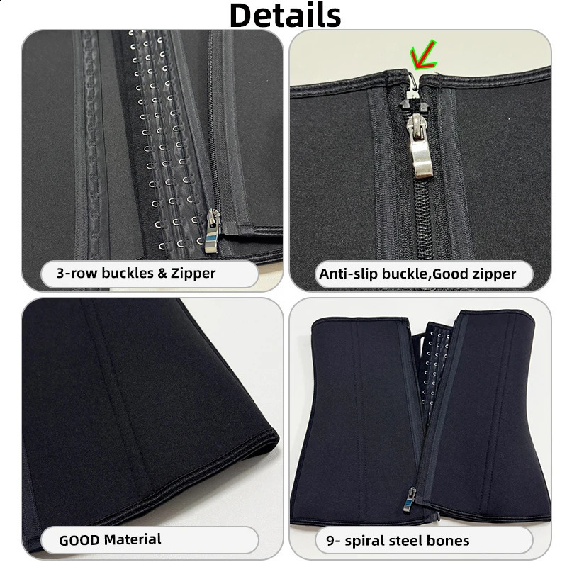 Sauna Sweat Belt Weight Loss Neoprene Waist Trainer Body Shaper Corset Slimming Belly Sheath Women Tummy Trimmer Cincher Sports 250823