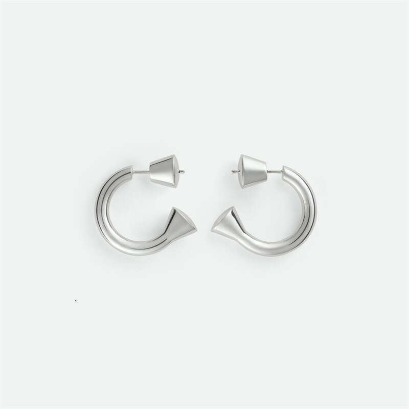 rings Internet Celebrity Style stud earrings Women Hoops Fashion Womens Circle Simple Men Couple Jewelry Earrings Letter Stud Earring