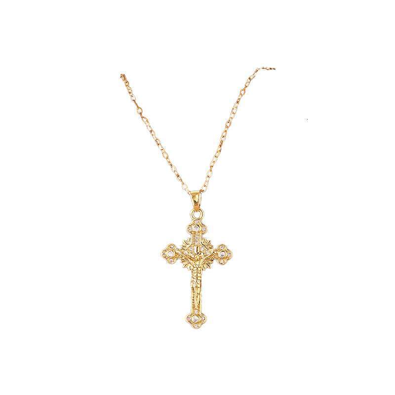 necklace Chrome Necklace Boat Cross Necklace Sanskrit Jewelry Letter Cross Flower Diamond Women Chromes Bracelet Chromed Chain Pendant Plated Chrome N