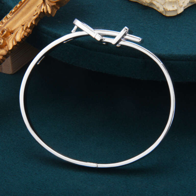 bracelet New 925 Silver Plating Timeless Chain Bracelet Jewelry Charm Women Fine Gift love braceletes