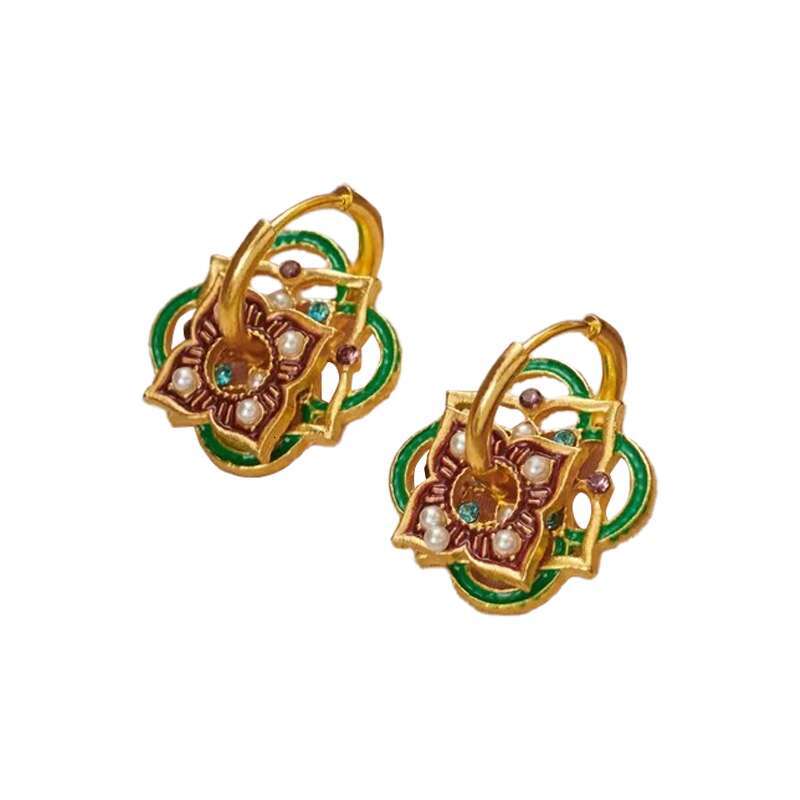 Earrings Wholesale Luxury Women Fashion Heart Love Stud Earrings Classic Size Stainless Steel Couple Gifts Jewelry Engagement